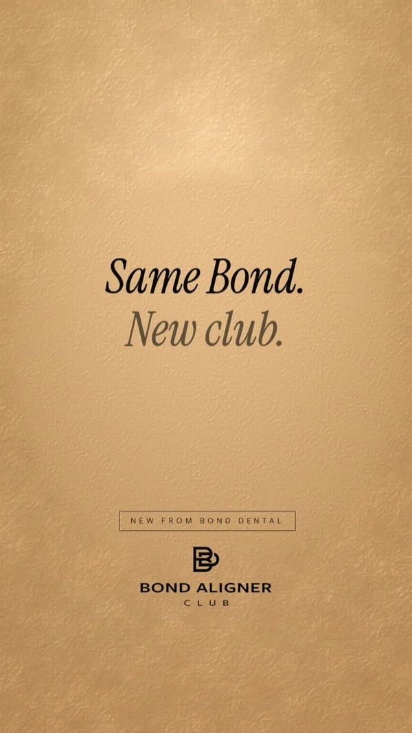 Bond Aligner Club launch advert