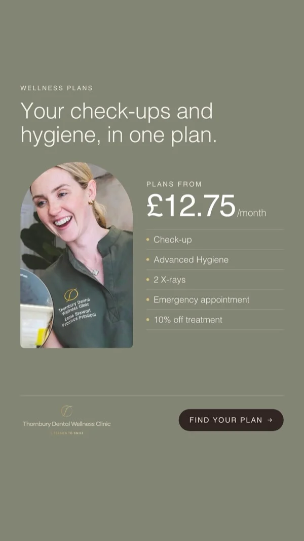 Thornbury Dental Wellness wellness plan advert